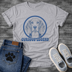 Beagle Curious Legend funny dog shirt sand color pet lover apparel tee
