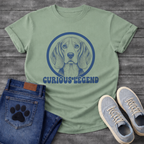 Beagle Curious Legend funny dog shirt sand color pet lover apparel tee
