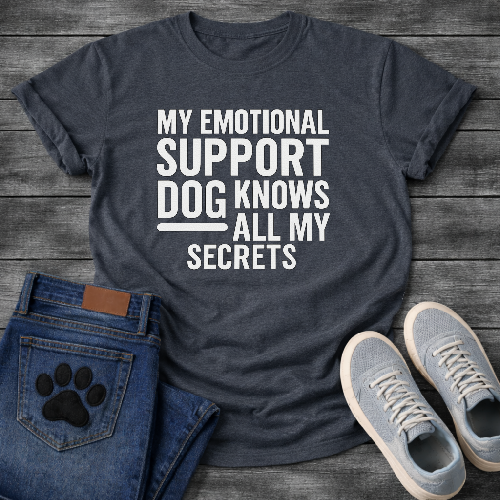 Emotional Support Dog T-Shirt