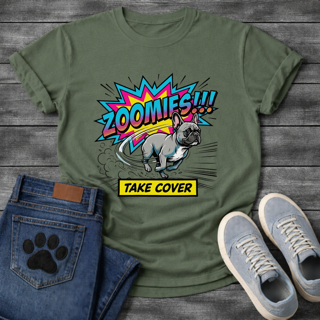 Frenchie Zoomies T-Shirt