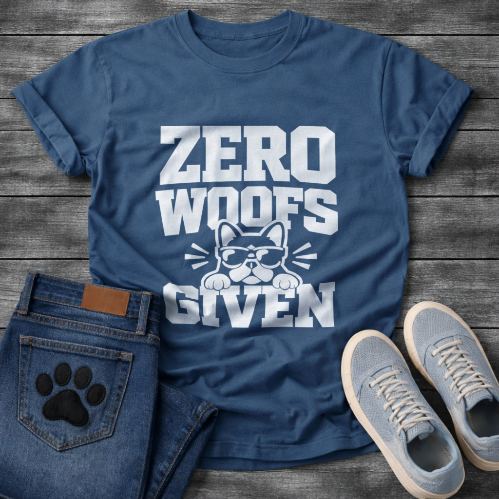 Zero Woofs Given T-Shirt
