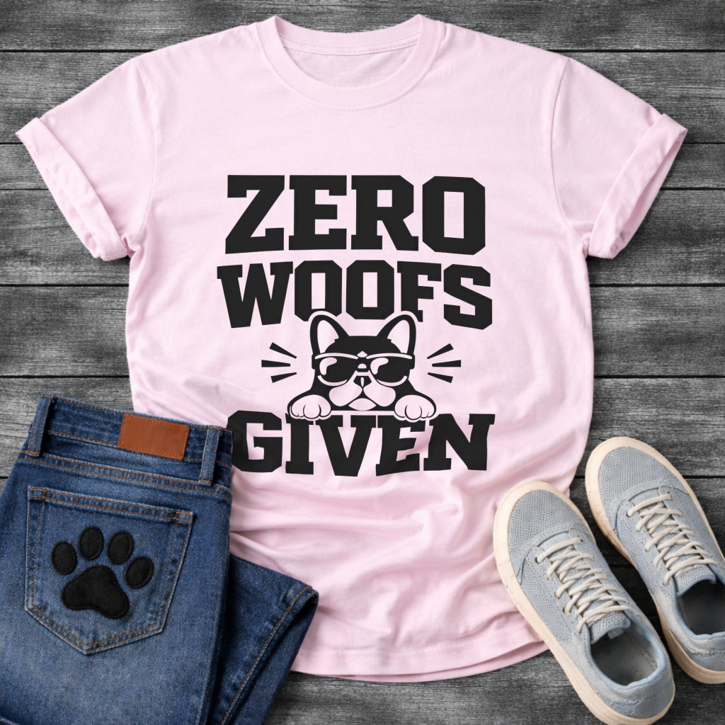 Zero Woofs Given T-Shirt