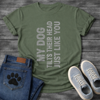 My Dog Tilts Their Head Just Like You funny dog owner shirt