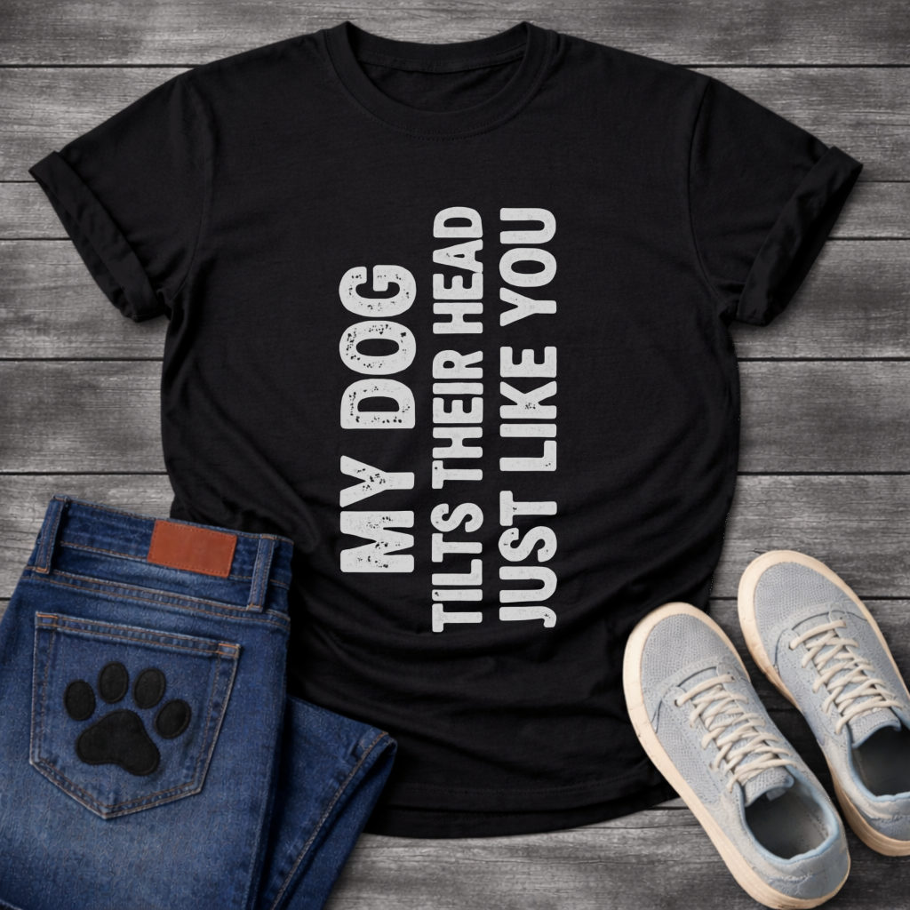 My Dog Tilts Their Head Just Like You T-Shirt