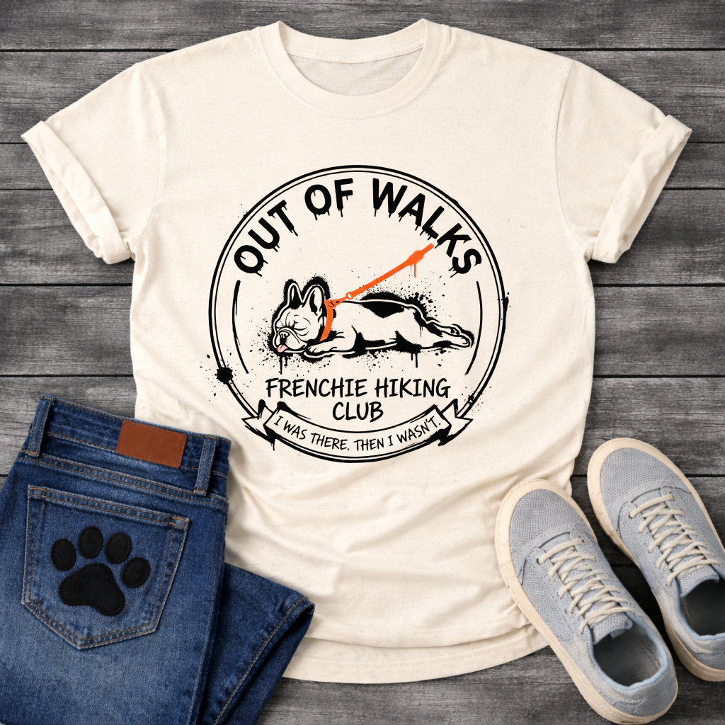 Frenchie Hiking Club T-Shirt