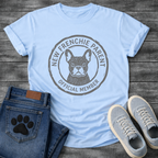 New Frenchie Parent Official Member badge stamp funny dog shirt tee
