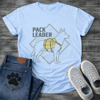 Funny pack leader dog hiking shirt for outdoor loving pet parents