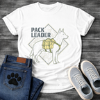 Funny pack leader dog hiking shirt for outdoor loving pet parents