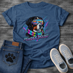 Powder Hound retro ski dog funny winter sports shirt