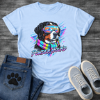 Powder Hound retro ski dog funny winter sports shirt