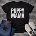 Puppy Mama dog mom shirt, pet lover apparel tee