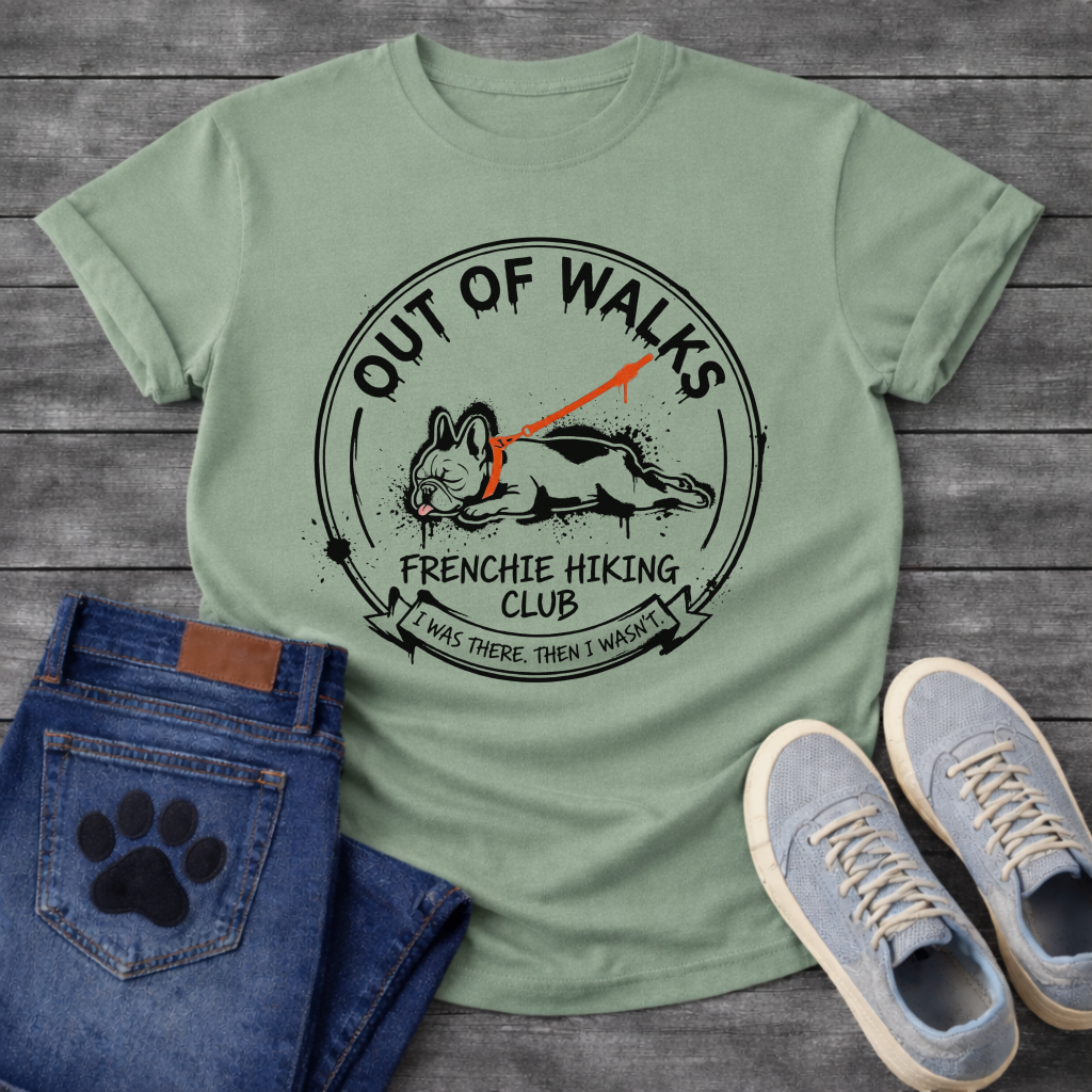 Frenchie Hiking Club T-Shirt