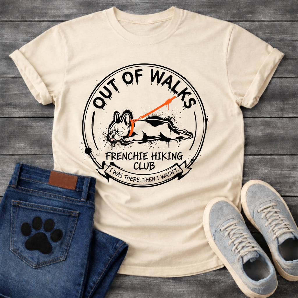 Frenchie Hiking Club T-Shirt