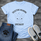 Selective Hearing Specialist funny French Bulldog shirt for dog owners