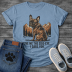 French Bulldog side eye funny dog shirt white unisex tee
