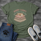 Sorry I can't my dog said no Cavalier King Charles Spaniel shirt for pet parents