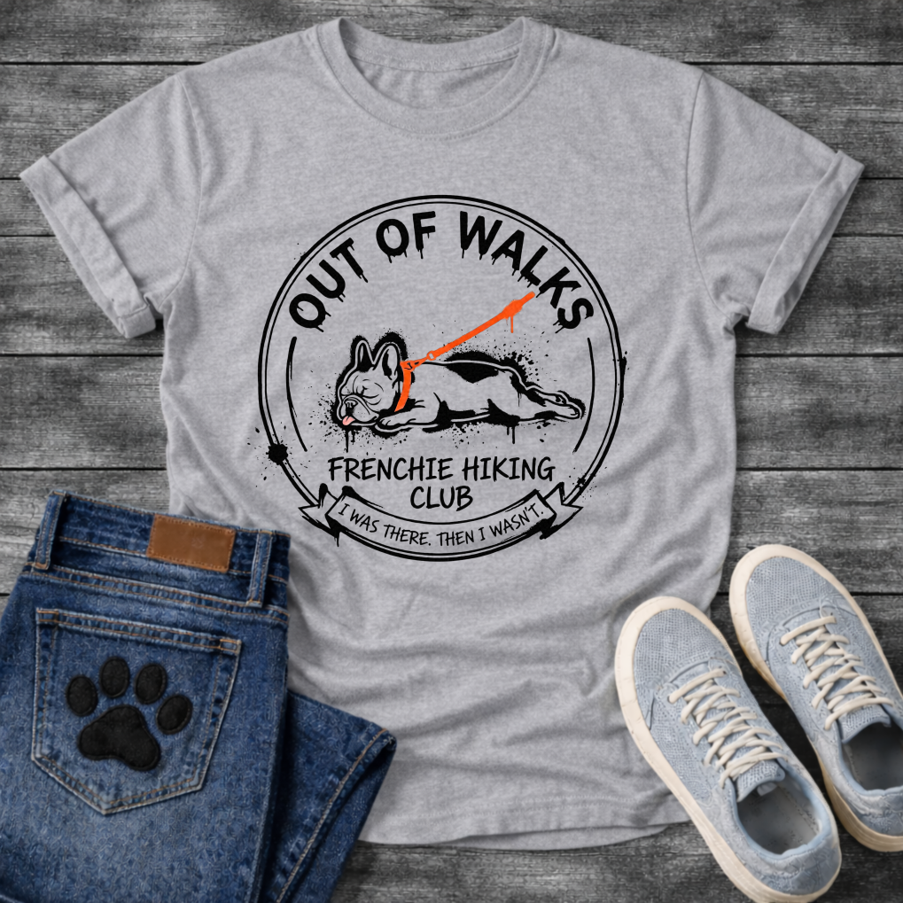 Frenchie Hiking Club T-Shirt