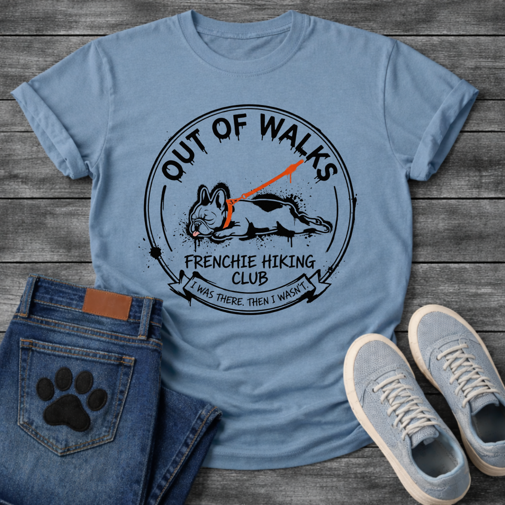 Frenchie Hiking Club T-Shirt
