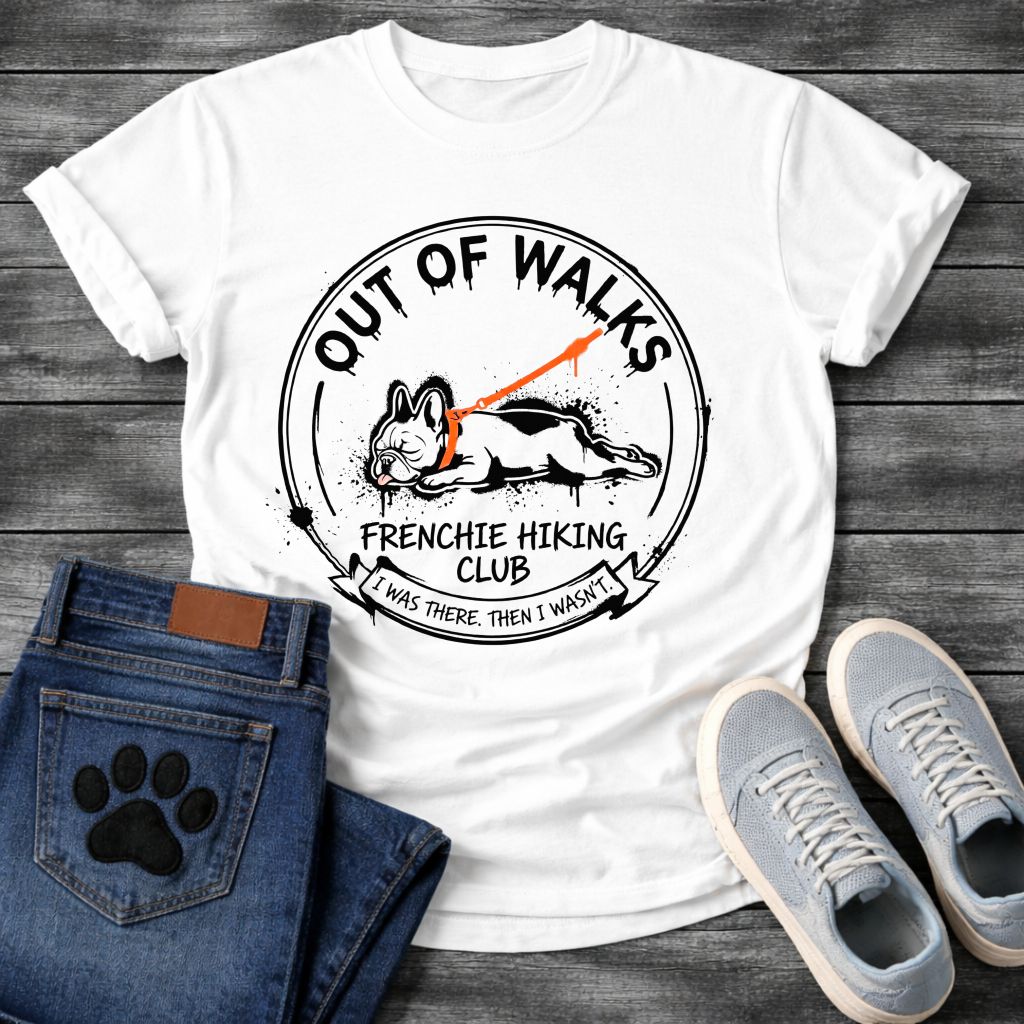 Frenchie Hiking Club T-Shirt